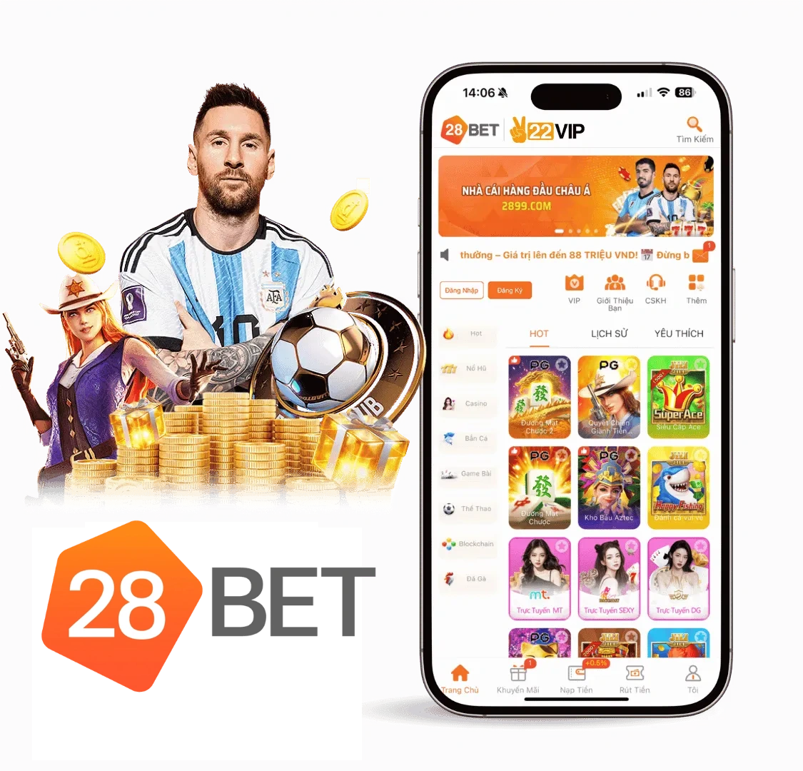 Trải nghiệm 28Bet trên điện thoại